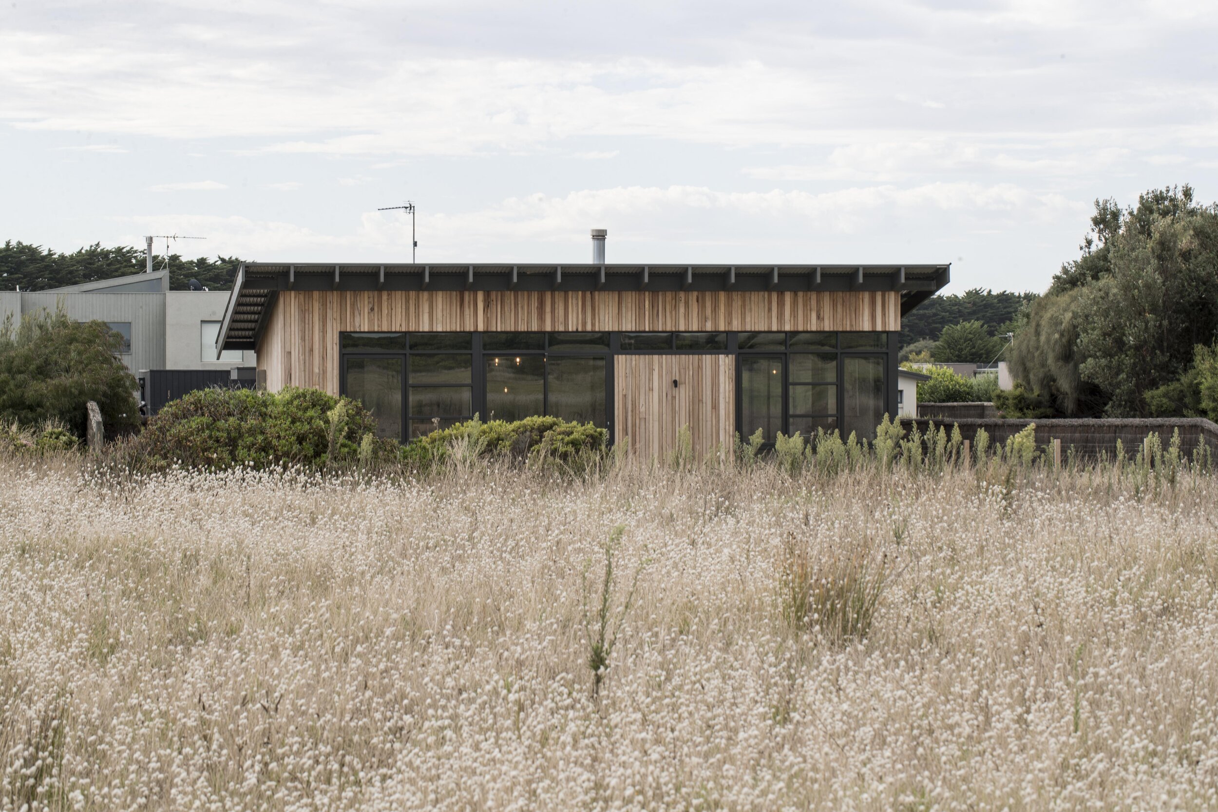 Golf Course House and its surrounding landscape